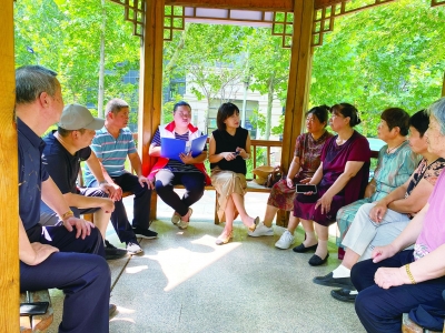 工作用巧劲 难题不费劲！宋官屯街道金鼎社区推进“四小惠民”工程建设