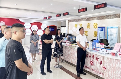 湖北省仙桃市杜湖街道一行至天衢新区宋官屯街道观摩学习