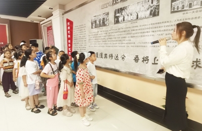 强国复兴有我 | 天衢新区宋官屯街道“筑梦”公益夏令营走进禹城市革命纪念馆