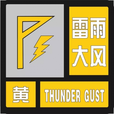 黄色预警！10级雷雨大风马上到德州！