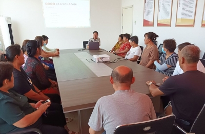 天衢新区宋官屯街道滨河社区开展秋季养生健康知识讲座