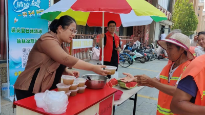 夏津县北城街道：爱心小厨房 飘出幸福味