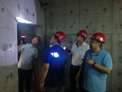 山东省人民防空工程定额与质量监督站来德州开展人防工程质量抽查工作