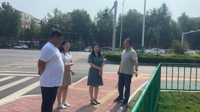 德州市城管局开展拆栏透绿专项督导检查