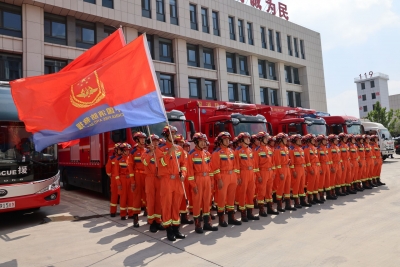 鲁N来了！德州消防70名指战员、10部消防车增援河北涿州防汛救灾