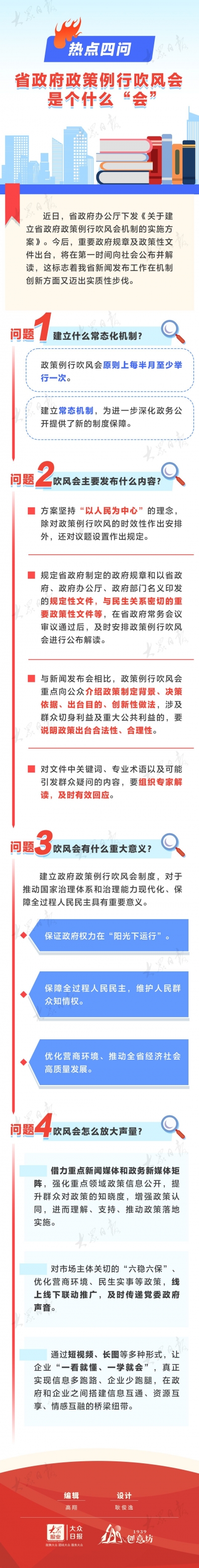 热点四问：省政府政策例行吹风会是个什么“会”
