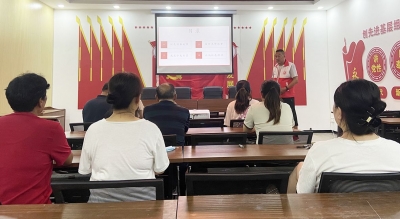 天衢新区宋官屯街道艾家坊社区开展红色故事宣讲活动