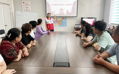 天衢新区宋官屯街道宋官屯社区开展国防教育主题宣讲活动