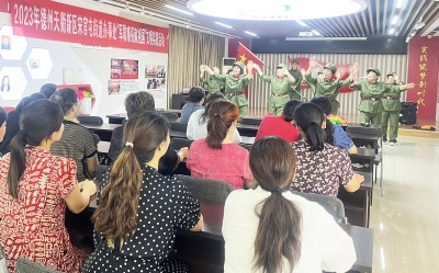 天衢新区宋官屯街道开展“军歌嘹亮献祖国”文明实践活动