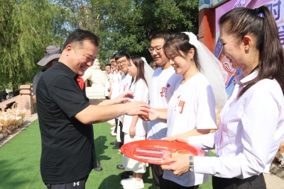  “出发吧，向幸福” | 德州市陵城区民政局举办新时代文明实践“七夕节”集体登记颁证活动