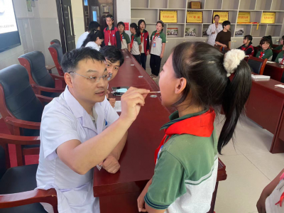 乐陵市人民医院走进校园开展口腔健康宣讲