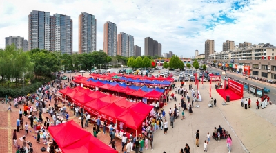 “五星德粮”走进德州天衢新区长河街道蔚嘉社区