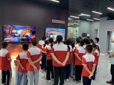 蓝焰守护 一路“童”行 | 陵城区郑家寨镇中心小学学生走进市消防科普教育馆