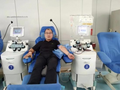 无偿献血奉献奖终身荣誉奖获得者吕永明：一腔热血为生命