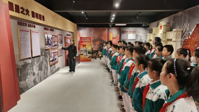 德城区：小学生走进烈士陵园 缅怀革命先烈