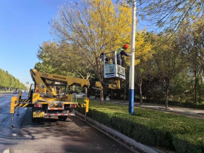 德州市政：“助跑”马拉松  赛前保障不停歇