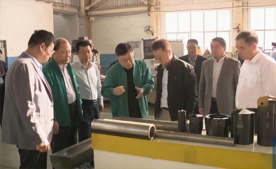 孙权来陵城区调研科技型企业