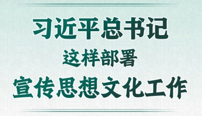 学习进行时丨习近平总书记这样部署宣传思想文化工作