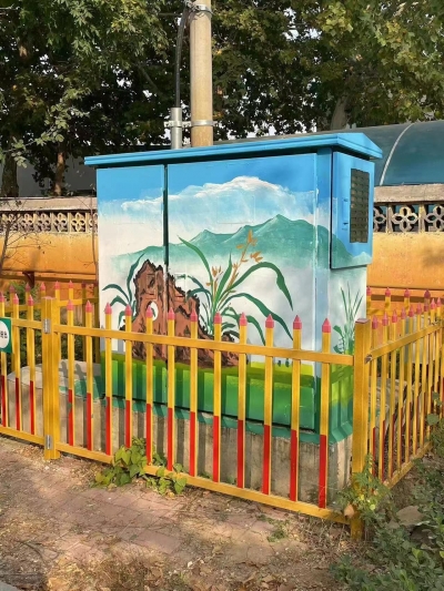 文化蝶变 德州天衢新区为箱变添“新衣” 打造城市街角新风景