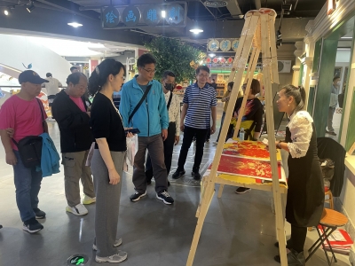 陵城剪纸文化亮相山东手造展示体验中心