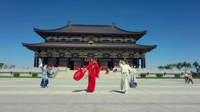 一秒穿越！沉浸式感受庆云县金山古城汉服国风盛宴