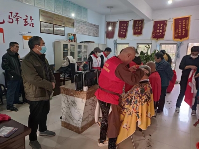 德州长河街道：开展“义诊义剪传真情 便民服务暖人心”志愿服务活动