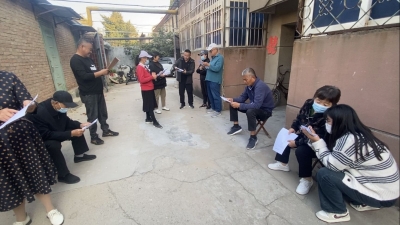 禹城市住建局开展2024年老旧小区改造前民意调查走访工作