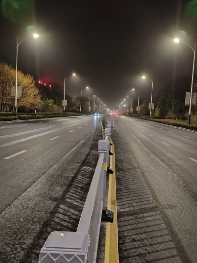 节能增亮！德州这条路的路灯全面“亮化升级”