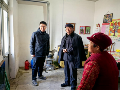 齐河县宣章屯镇:进家入户探冷暖，寒冬走访暖人心