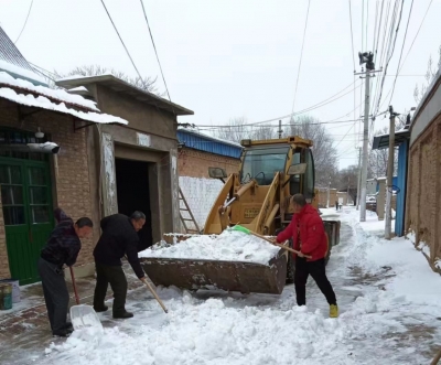 宁津杜集镇多措并举应对雨雪寒潮天气