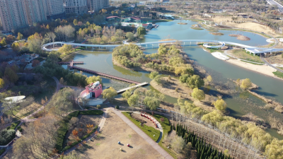 480亩黄金地段建公园！德州长河公园续建项目竣工