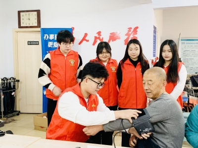 德州长河街道：开展百万大学生进社区志愿服务活动