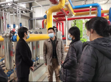 山东省水利厅流域管理中心规划部到省地矿局水文二队调研  