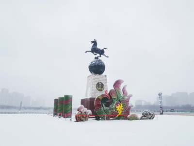 下雪啦！德州长河公园喊您来这些地方“乐享雪景”