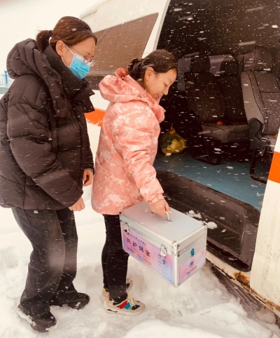 顶风冒雪上门服务！德州市第二人民医院“医护到家”护患者平安