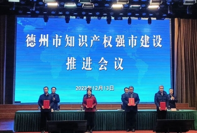 德州市知识产权强市建设推进会议在禹城召开
