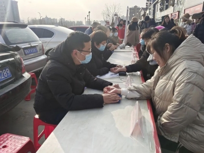 乐陵市中医院开展“送卫生健康下乡”暖冬行活动