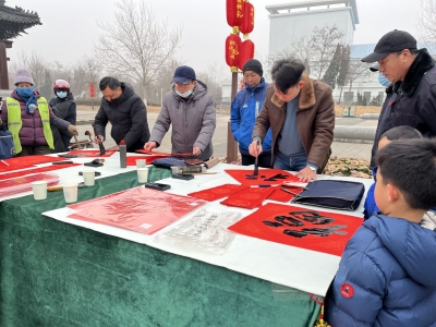 德州新湖景区：举办“迎新春 送祝福”活动