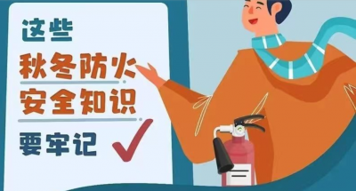 一图读懂 | 秋冬防火，这些安全知识要牢记！