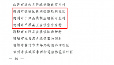 我市3个社区入选全国示范性老年友好型社区