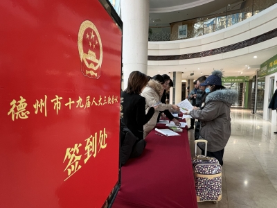 聚焦德州两会 | 携民意、献良策，市人大代表向大会报到！