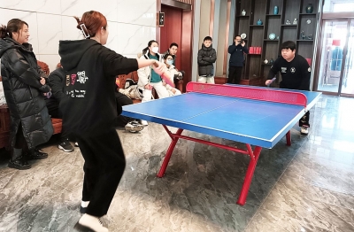 魅力乒乓球 凝聚邻里情 | 天衢新区宋官屯街道明月社区开展社区运动会
