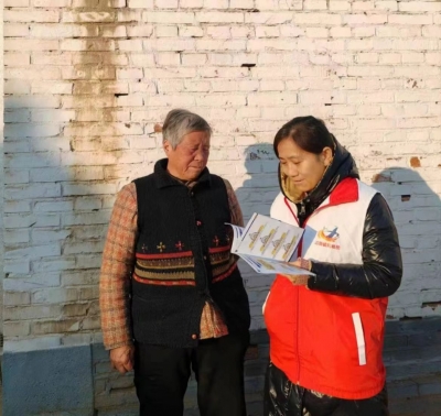 陵城区边临镇 | “绿色出行、低碳生活”文明宣讲进网格