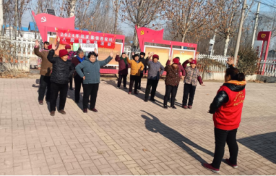 为民办实事 | 陵城区郑家寨镇：大队部里跳起老年健身操