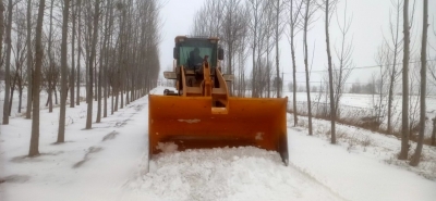 为民办实事 | 陵城区郑家寨镇：以雪为令 除雪保畅不停歇