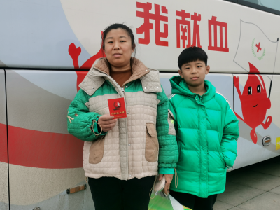 庆云县卫健系统开展无偿献血活动