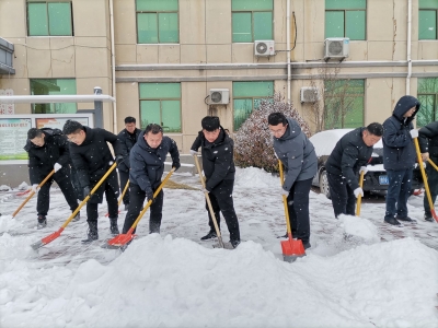 陵城区宋家镇 | 机械人工齐上阵 破冰除雪保畅通