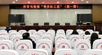 以讲促学 以学促干 | 天衢新区宋官屯街道开展“青禾社工说”活动