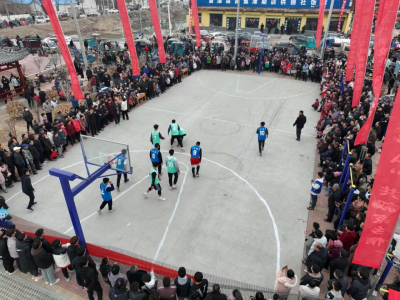 村村有好戏｜夏津县马颊河畔“村BA”大赛开赛