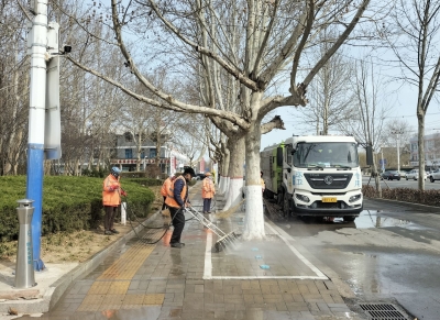 德州环卫：开展春季环境整治  提升市容环境水平